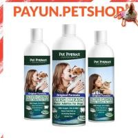 ราคา Pet Protect Original (สีเขียว) น้ำยาดับกลิ่นปากแมว ใช้ผสมน้ำดื่ม ลดคราบหินปูน ลดกลิ่นปาก (237มล./473 มล./ขวด) (12954596725)
