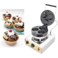 ราคา เครื่องทำวาฟเฟิลโคน ถ้วยไอติม โคนถ้วยไอศกรีม Electric Ice Cream Waffle Cone Maker ใช้ในเชิงพาณิชย (15198483607)