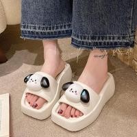 ราคา Fshoes รองเท้าแตะแฟชั่นผู้หญิงดีไซน์เตารีด ส้นสูง 1.8 นิ้ว วัสดุยางพื้นไม่นิ่มมากอยู่ทรง ใส่แล้วสูงขึ้นเสริมส้นจุกๆเลย (18586185323)