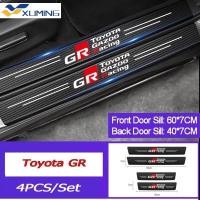 ราคา สติกเกอร์คาร์บอนไฟเบอร์ แบบหนา ป้องกันรอยขีดข่วน สําหรับติดประตูรถยนต์ Toyota GR (25220441034)