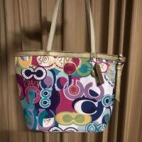ราคา กระเป๋าถือคล้องไหล่ Coach แท้ มือ2 สภาพดี (2216203795)