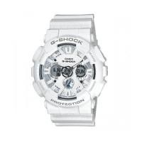ราคา ลดเพิ่ม 330 ใส่โค้ด INCZ8H3 ﻿Casio G-Shock นาฬิกาข้อมือผู้ชายสายเรซิน รุ่น GA-120A-7ADR - White (7641356589)