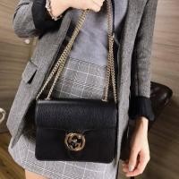 ราคา GUCCI GG Interlocking Small Shoulder Bag (7830144860)