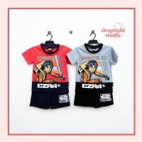 ราคา ชุดเซตเสื้อและกางเกงเด็ก ชุดเด็กผู้ชาย ลิขสิทธิ์แท้จากสตาร์วอร์ Star wars ลายเจได (Jedi Master) เสื้อแขนสั้นขาสั้น (8110626545)