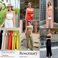 ราคา Monosetชุดเซตสายเดี่ยวกางเกงขายาว งานป้าย INTUON #Rosemary Basicstore (9766931186)