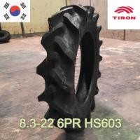 ราคา TIRON ยางรถไถขอบ 22 นิ้ว 8.3-22 6PR รุ่น HS603 คุณภาพสูงจากเกาหลี สำหรับรถไถ รถแทรกเตอร์ คูโบต้า ยันม่า นิวฮอลแลนด์ ทุกย (25001600017)