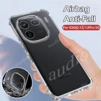 ราคา เคสโทรศัพท์มือถือ ซิลิโคนนิ่ม TPU ใส กันกระแทก สี่มุม สําหรับ IQOO 12 Pro 12pro 5G 2023 IQOO 12 12pro iQOO12 Pro iQOO12Pro 5G (23662309238)