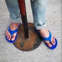 ราคา GAMBOL รองเท้าแตะลำลองแฟชั่น รหัส22110 สีน้ำเงิน (535649067)