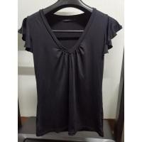 ราคา XACT เอ็กซ์แซคท์ ของแท้ เสื้อยืด แขนระบาย สีดำ (ไซส์ M) (11342262565)
