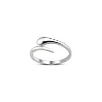 ราคา [พร้อมส่ง] (Ring/แหวน) : 925 sterling silver ring open claw snake pattern / แหวนเงินแท้925 แหวนลายงู Silver Thai (24410276985)