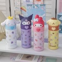 ราคา 350ML Kawaii ขวดน้ำ แก้วเยติลายการ์ตูน sanrio กระบอกน้ำเด็ก Kuromi กระติกน้ำการ์ตูน ลายซานริโอ้ ขวดน้ำเก็บความเย็น (25366962110)