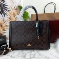 ราคา COACH ZOE CARRYALL IN SIGNATURE CANVAS (COACH F69075) (12534289360)