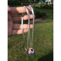 ราคา สร้อยคอ แสตนเลส ชุบทองคำขาว พร้อมลอคเกตในหลวง (96430058)