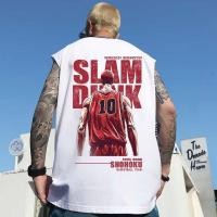 ราคา Eershenshi เสื้อยืดแขนกุด พิมพ์ลาย Sakuragi Hanamichi แฟชั่นสไตล์ญี่ปุ่น สําหรับผู้ชาย (24673549172)