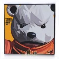 ราคา One piece วันพีช หมี Bepo เบโปะ อะนิเมะ รูปภาพ​ติด​ผนัง​ pop art แต่งบ้าน ของขวัญ กรอบรูป​ (4541165966)