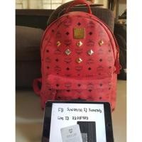 ราคา กระเป๋าเป้ MCM แท้ % size M มือสอง ป้ายขาวเกาหลี ราคาเท มีตำหนิ พร้อมการ์ดครบ เทสุดๆงดต่อ (7331811666)