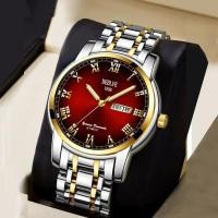 ราคา Swiss ของแท้ นาฬิกากลไกอัตโนมัติ ผู้ชาย ผู้หญิง ใหม่ กันน้ํา ปฏิทินคู่ นาฬิกา (18592360724)