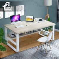 ราคา โต๊ะคอมพิวเตอร์ โต๊ะทำงาน ขนาดใหญ่ 60x100,60x120 cm ดีไซส์ทันสมัยเรียบหรู (7445311667)