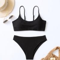 ราคา Bikini บิกินี่ บราชุดว่ายน้ำ เซตกางเกง บรามีฟองน้ำพร้อมส่ง (23984242904)