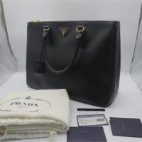 ราคา Like New! Prada Saffiano lux สีดำ (1017022944)