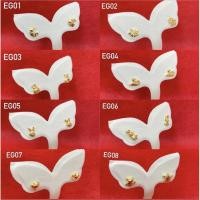 ราคา ต่างหูทองหุ้ม งานไมครอน ไม่ลอกไม่ดำ ตุ้มหูทอง (9179143919)