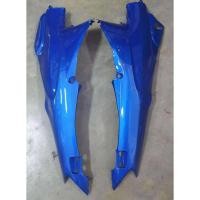 ราคา ฝาข้างท้ายยาว wave125 ฝากระเป๋า เวฟ125 ซ้ายขวา ชุดสีน้ำเงิน กาบรถ เฟรมรถ เปลือกรถ เวฟ125r wavew125s (19385851693)