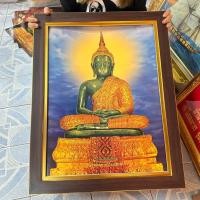 ราคา กรอบรูปภาพมงคล พระแก้วมรกต กรอบเรียบ เสริมฮวงจุ้ย บ้าน ร้านค้า ของขวัญปีใหม่ ขึ้นบ้านใหม่ เปิดร้านใหม่ (22962575611)