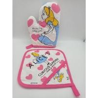 ราคา ถุงมือผ้าและผ้ารองหม้อร้อน ลายอริซ alice's จากนิตยสารญี่ปุ่น ชุด 2 ชิ้น (14407835122)