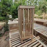 ราคา ที่เก็บไม้กวาด ที่เก็บร่ม งานไม้สัก ไม่ทำสี (6993663609)