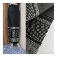 ราคา LN01001 ไหมการบินไทย สีดำ​ ผ้าทอ (1568014526)