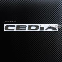 ราคา โลโก้ CEDIA ขนาด 2.2 x 21.8 cm. สีโครเมี่ยม สำหรับ MITSUBISHI CEDIA (20058519112)