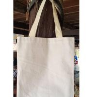 ราคา กระเป๋าผ้าดิบลายสอง ขนาด 9.5 x 11 นิ้ว กระเป๋าผ้าลดโลกร้อน กระเป๋าราคาถูก ราคาส่ง ของชำร่วย ของรับไหว้ ของขวัญ งานแ (7535066384)