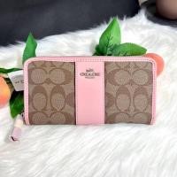 ราคา ACCORDION ZIP WALLET IN SIGNATURE CANVAS f54630 กระเป๋าสตางค์coach (20911890339)
