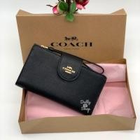 ราคา Coach Tech Wallet สีดำล้วนหนังแท้ (15609096576)