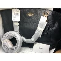 ราคา ‼️SALE‼️ แท้ Coach F 28993 กระเป๋าสะพายทรงพัด 13 นิ้ว สีดำ ของใหม่ (1415572124)