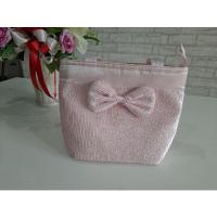 ราคา กระเป๋าถือมือสอง ยี่ห้อ NaRaYa สีชมพูอ่อน (16376584848)