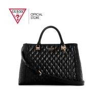 ราคา GUESS กระเป๋า รุ่น GG932206 YARMILLA LUXURY SATCHEL สีดำ (29404387489)