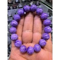ราคา Charoite หินธรรมชาติชารอยต์ ขนาด 12-12.5 มิล (19172265599)