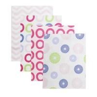 ราคา Luvable Friends ผ้าอ้อมสำลีสำหรับทารก แพ็ค 4 ผืน (817578312)