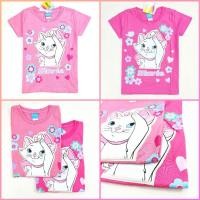 ราคา เสื้อยืดเด็ก Disney ลายแมว Marie (สินค้าลิขสิทธิ์จากDisney) (9415798943)