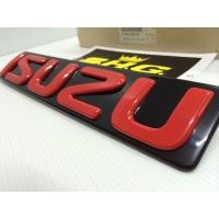 ราคา ตราหน้ากระจัง แดง D-max All New ปี 2011-2014 แท้ศูนย์ (2039772088)