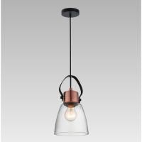 ราคา โคมไฟห้อยเพดาน โคมไฟตกแต่ง แก้วใส สีROSEGOLD ขั้วE27 (25010579262)