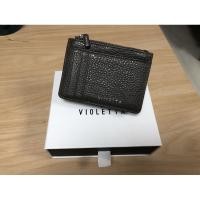 ราคา <ของแท้> กระเป๋าตัง Violetta รุ่น Lucky หนังวัวแท้ สี Smoky มือสอง (3182966666)