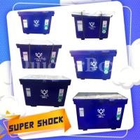 ราคา ถังตราดอกบัว ถังแช่น้ำแข็ง 25-300 ลิตร สีฟ้า (2607121665)