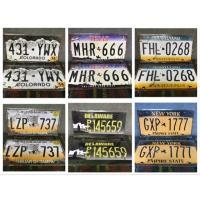 ราคา ป้ายสังกะสี ป้ายทะเบียน แต่งผนัง ชุดที่ 3 (3825309255)