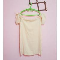 ราคา เดรสสั้นเปิดไหล่ สีโอรส เดรสงานแต่ง งานบวช งานเลี้ยง (7048636651)