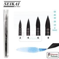 ราคา Seikai พู่กันขนกระรอกดำ ด้ามดำ สตูดิโอเกรด Black Squirrel Hair Brush พู่กันมัดพุ่ม เซไค (16698836279)