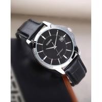 ราคา นาฬิกา Casio รุ่น MTP-V004L-1A นาฬิกาผู้ชาย สายหนังสีดำ หน้าปัดสีดำ - มั่นใจ ของแท้ 100% ประกันสินค้า 1 ปีเต็ม (14940439157)