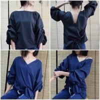 ราคา เสื้อแขนบอลลูน ผ้าซาติน (104732379)