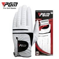 ราคา PGM ST022 ถุงมือกอล์ฟผู้ชายระบายอากาศสีขาวหนังแกะเด็กหนังแท้ถุงมือกีฬาสวมมือซ้ายขวาตี (27104429062)